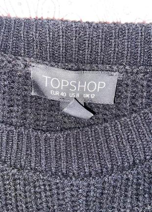 Вязанный  свитер topshop uk12  eur 405 фото