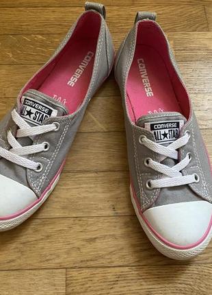 Женские кеды converse серого цвета 🥰🥰🥰