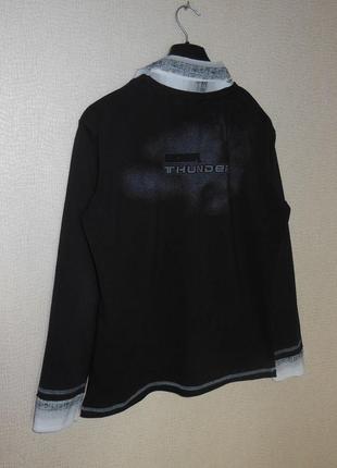 Стильная рубашка-футболка стретч-коттон doramafi (турция) р. s-m