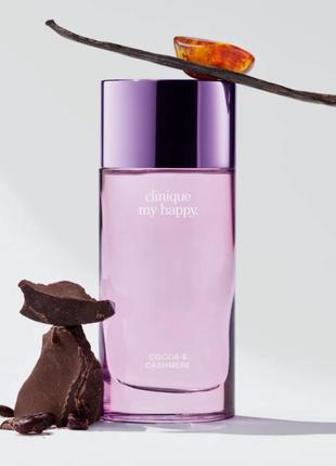 Clinique my happy cocoa & cashmere парфумована вода
