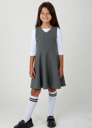 Сарафан для дівчинки, шкільний сарафан, сарафан для школи, сарафан для школы, школьный...