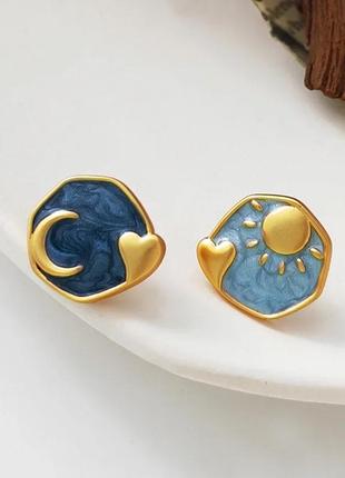 Сережки день ніч