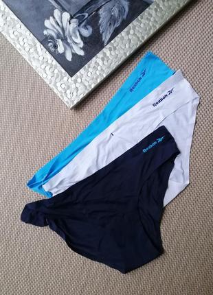 Трусики бесшовные reebok 3 шт