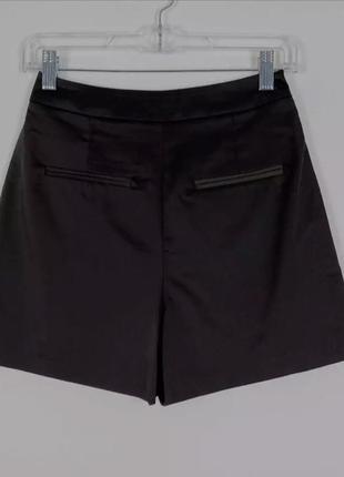 Сатиновые шорты zara шоколадные🧡