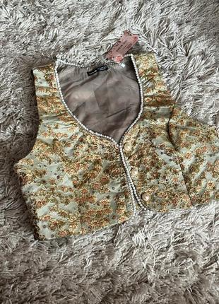 Вінтажний жилет shein