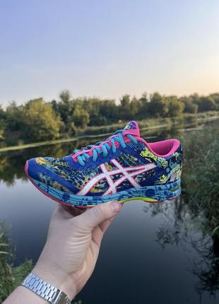 Кроссовки для бега asics gel-noosa tri 11 blu/wht w ss16