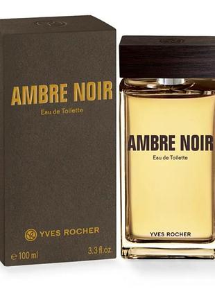 Туалетная вода ambre noir для мужчин сила темного дерева, чувственность амбры 100 мл