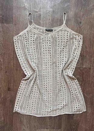 Накидка пляжна shein