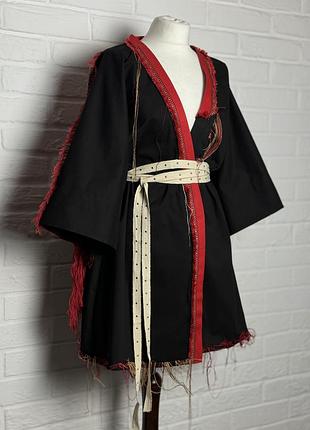 Кімоно red / black simmishop.handmade one size s - l4 фото