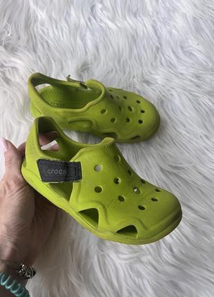 Босоножки crocs c 10 наш 27
