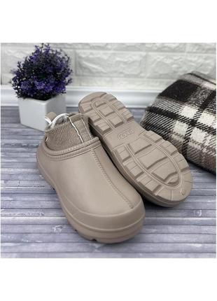 Галоши сабо утепленные