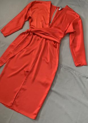 Сукня атласна сатинова asos2 фото