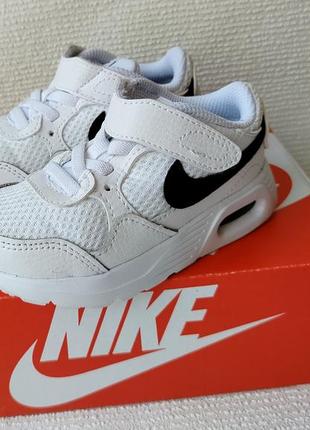 Детские кроссовки nike air max sc, размер 22