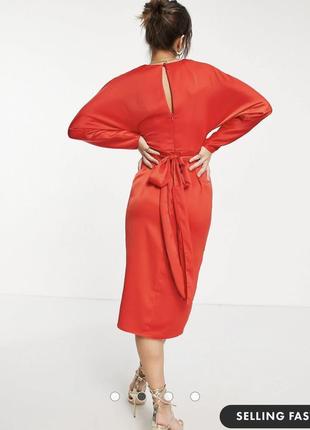 Сукня атласна сатинова asos10 фото