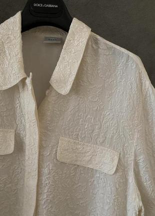 Блузон сорочка з натурального шовку