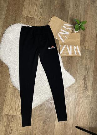 Черные лосины ellesse