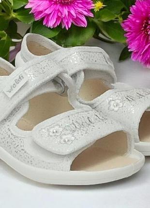 Текстильные босоножки для девочки валди waldi эва р.23-29
