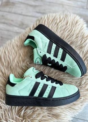 Жіночі кросівки adidas campus 00s mint / black