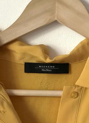 Блуза желтая max mara4 фото