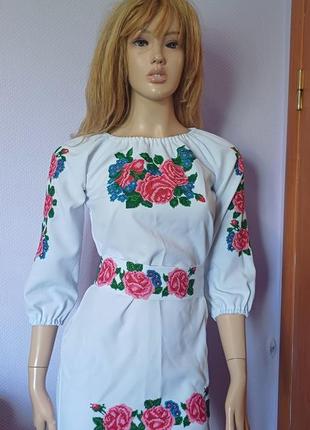 Вышиванка# платье# ручная работа# туника# блуза