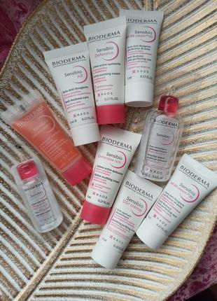 🩷bioderma sensibio мініатюри, вся серія
