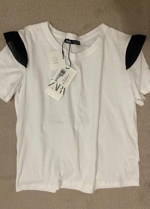 Футболка / блузка з коротким рукавом zara розмір s