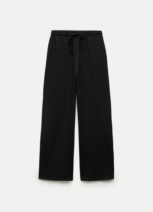 Zara спортивні штани палаццо7 фото