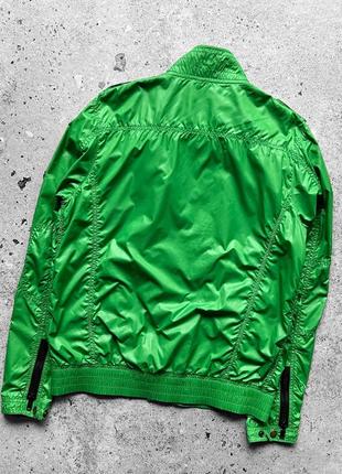 Tommy hilfiger denim full zip green jacket pockets logo streetwear casual куртка3 фото
