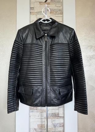 Жіноча шкіряна куртка leather sound