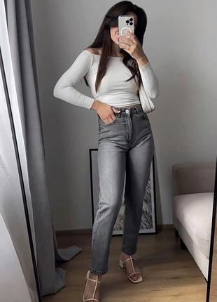 Джинси Mom fit джинси zara