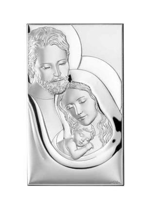Срібна ікона свята родина (19 x 39 см) valentі 81347 6xl