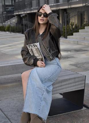 Куртка бомбер zara7 фото
