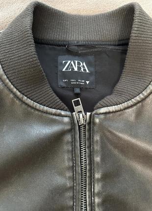 Куртка бомбер zara5 фото