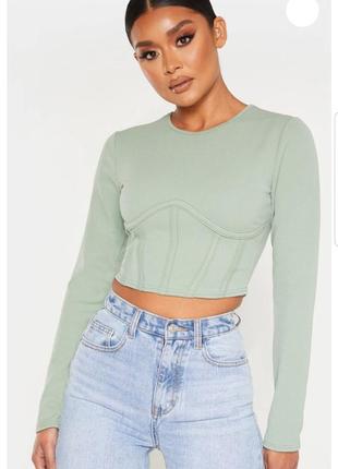 Лонгслив prettylittlething