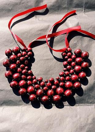 Етно буси кольє намисто