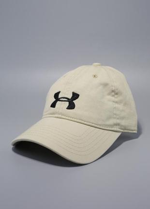 Бежева кепка андер армор under armour