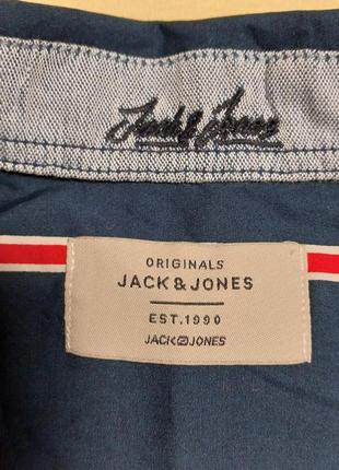 Качественная стильная брендовая рубашка jack &amp;jones2 фото