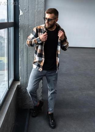 Комбинированная рубашка