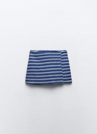Полосатая юбка zara