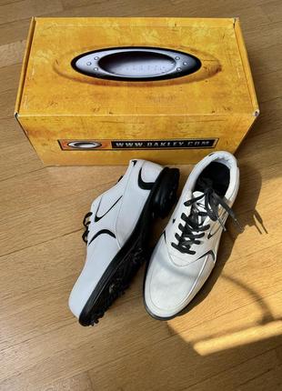 Кроссовки для гольфа кожаные oakley golf day cutter