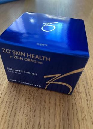Скрабд відлущучий для всіх типів шкіри-zein obagi zo skin health exfoliating polish 65 ml3 фото