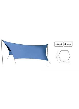 Тент зі стійками tramp lite tent blue