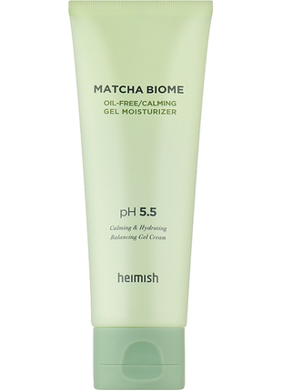 Успокаивающий крем-гель без масел с пробиотиками heimish matcha biome oil-free calming gel moisturiz