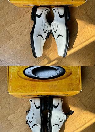 Кроссовки для гольфа кожаные oakley golf day cutter