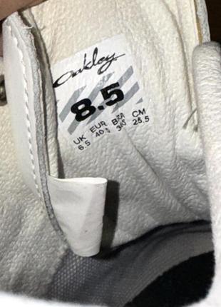 Кроссовки для гольфа кожаные oakley golf day cutter