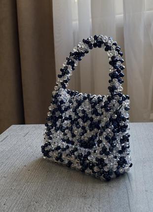 Сумочка из хрустальных бузин