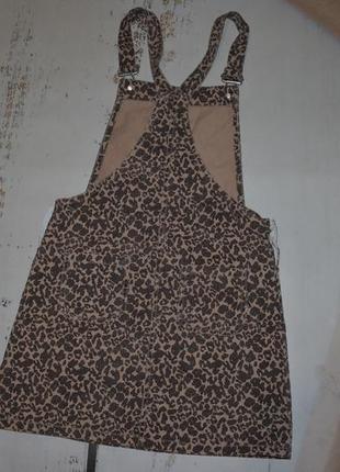 Стильный джинсовый сарафан next 11 лет