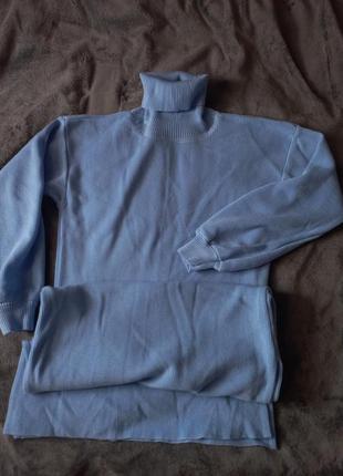 Вязаное платье