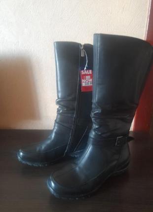 Продам новые кожаные сапоги на меху pavers (4) на 37р