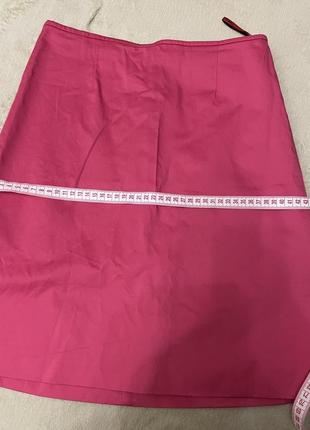 Розовая мини юбка4 фото